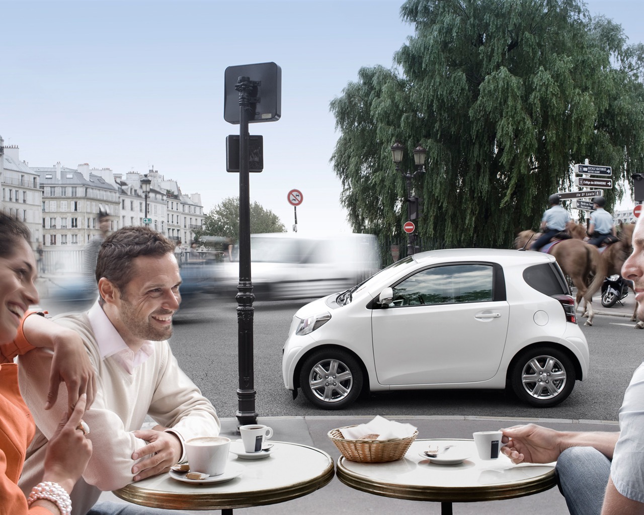Toyota iQ - 2009 HD tapetu (2) #24 - 1280x1024
