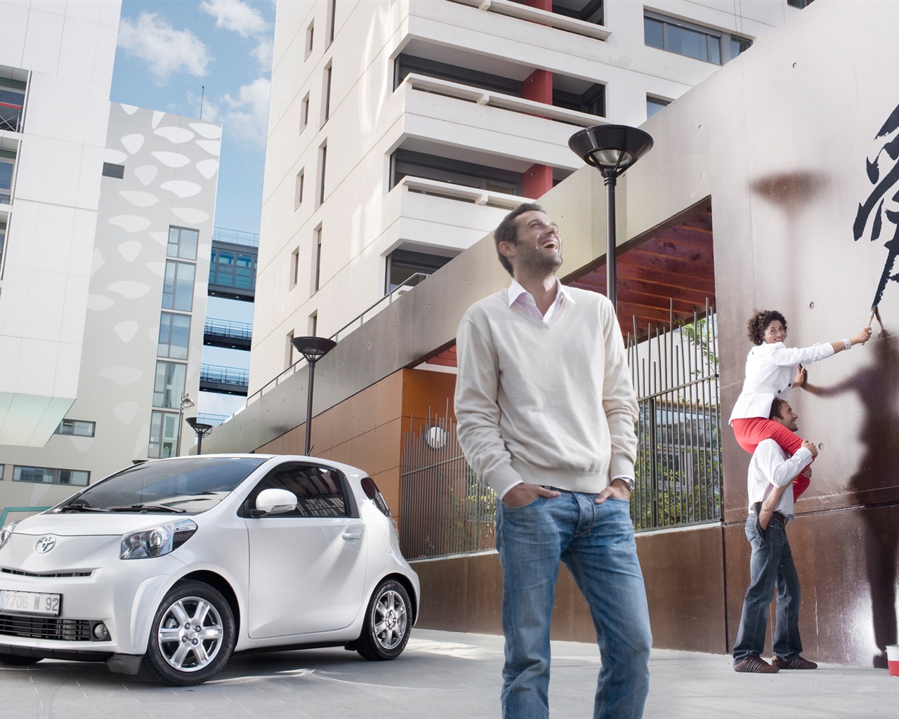 Toyota iQ - 2009 HD tapetu (2) #25 - 1280x1024