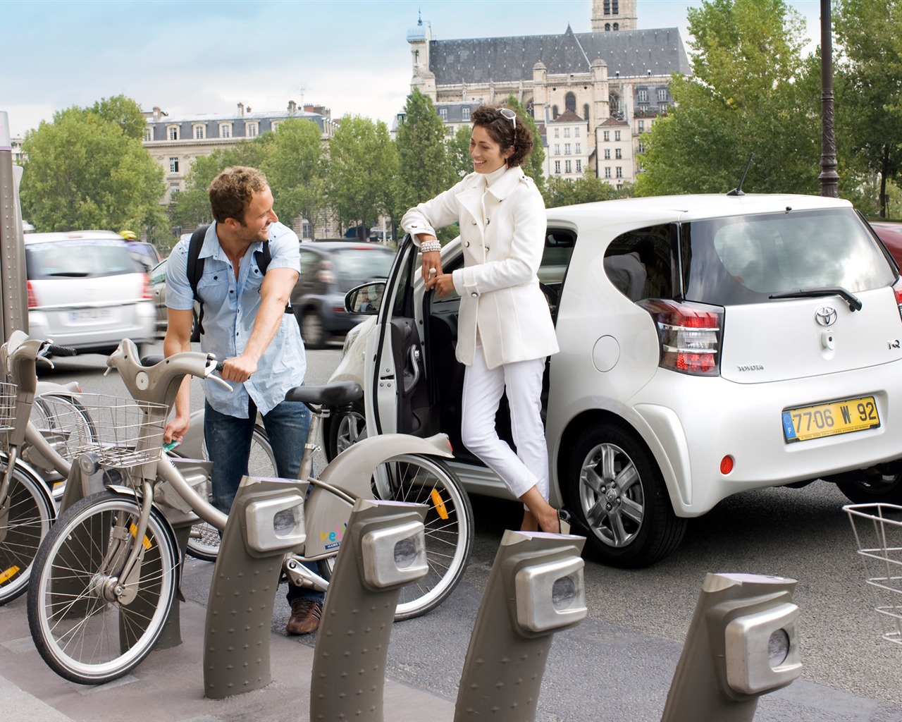 Toyota iQ - 2009 HD tapetu (2) #27 - 1280x1024
