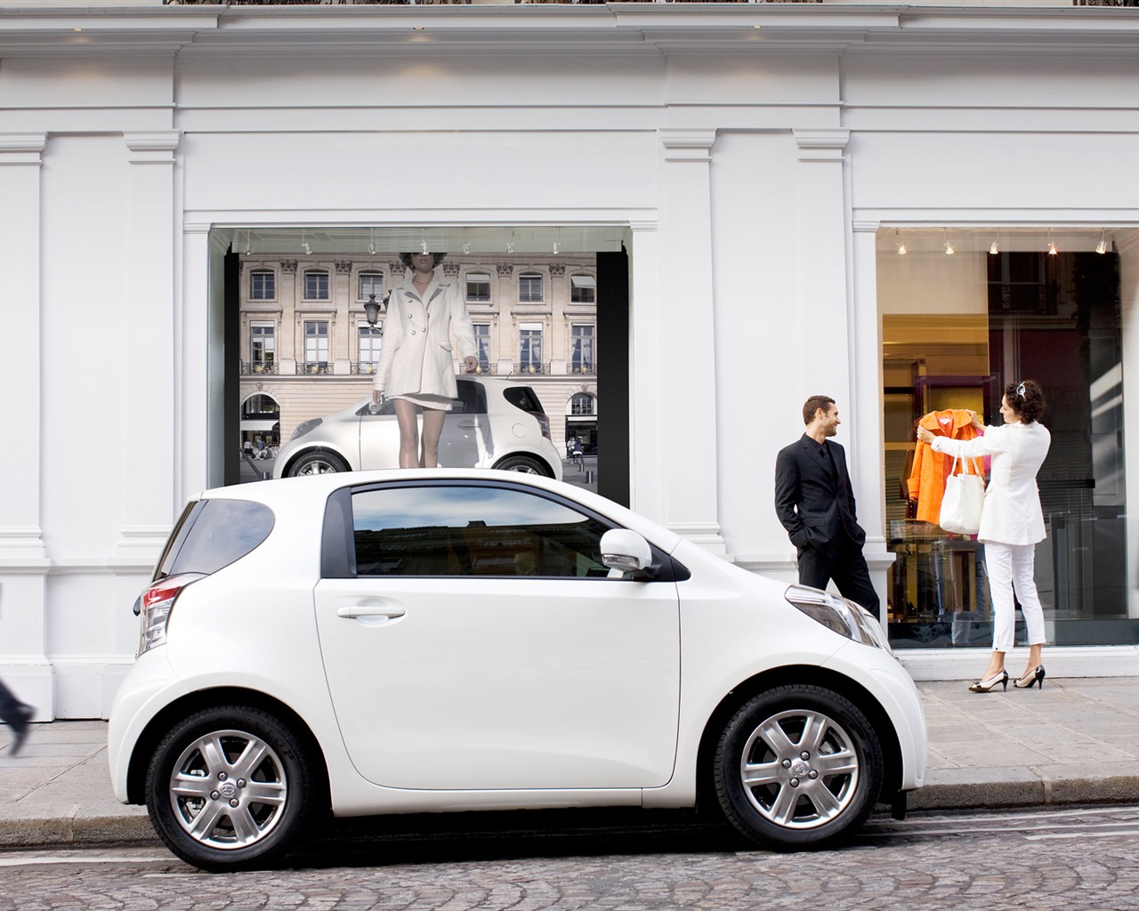 Toyota iQ - 2009 HD tapetu (2) #28 - 1280x1024
