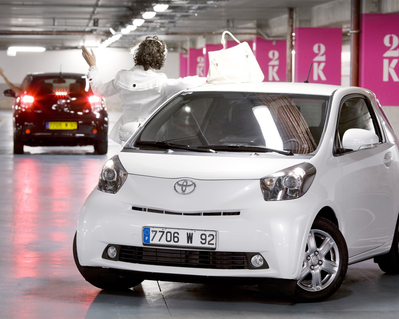 Toyota iQ - 2009 fonds d'écran HD (2) #30 - 1280x1024