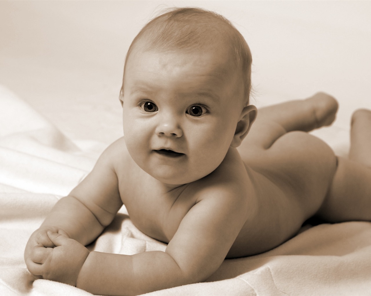 Fonds d'écran mignon de bébé (2) #15 - 1280x1024
