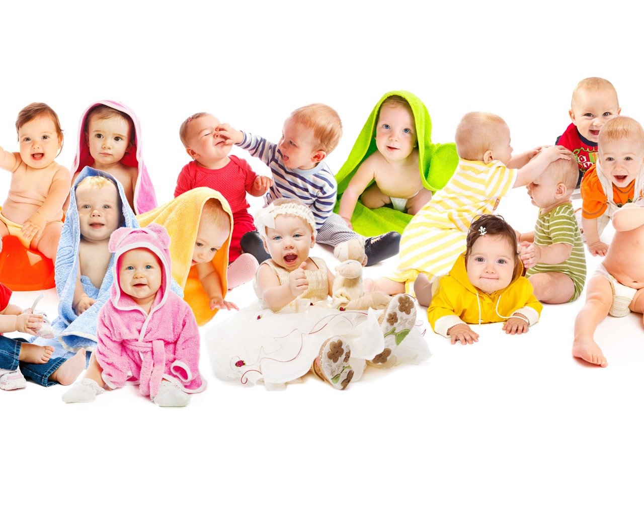 Fonds d'écran mignon de bébé (4) #7 - 1280x1024