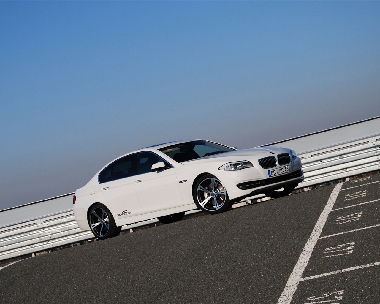 교류 Schnitzer BMW의 5 시리즈 F10을 - 2010의 HD 벽지 #2 - 1280x1024