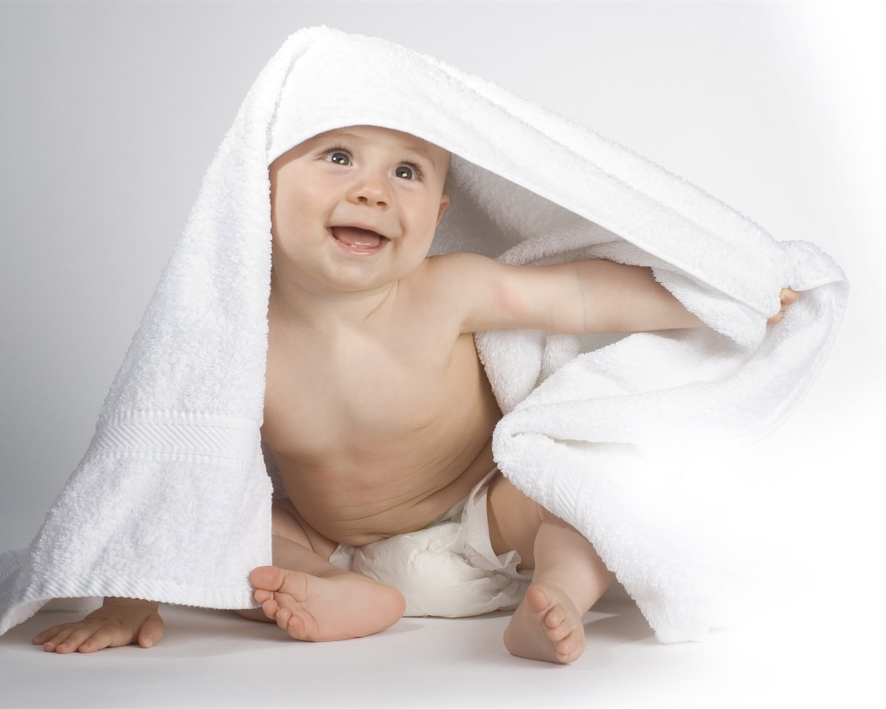 Fonds d'écran mignon de bébé (6) #3 - 1280x1024