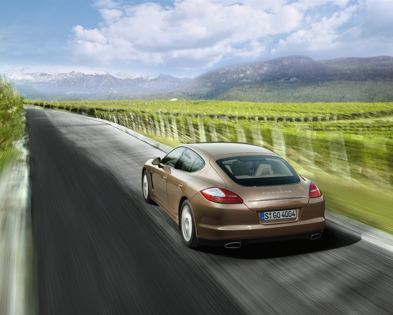 Porsche Panamera 4 - 2010 保时捷3 - 1280x1024