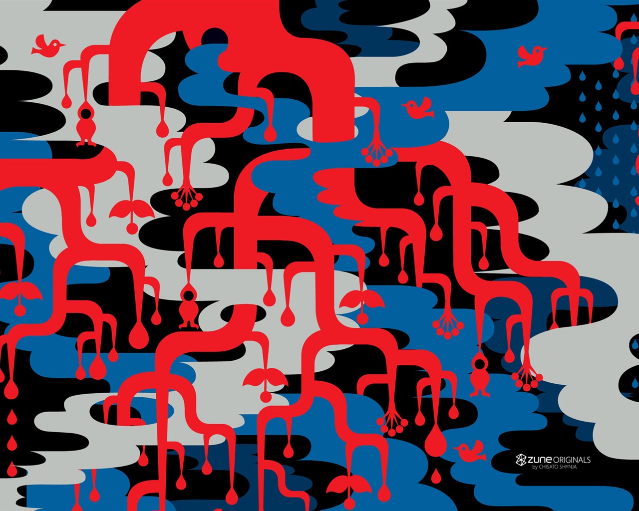 ZUNE 卡通壁紙 #5 - 1280x1024
