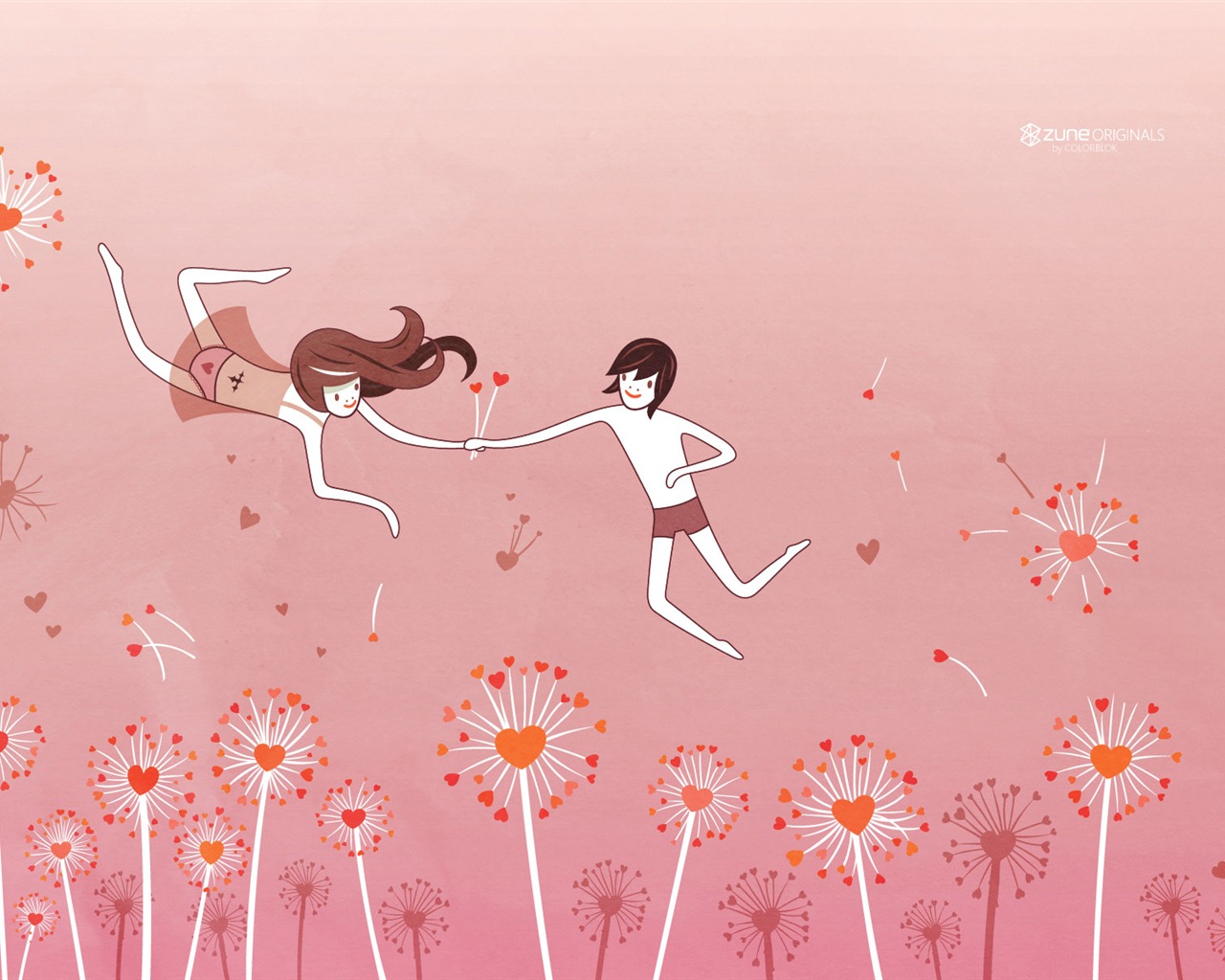 ZUNE Cartoon tapety #7 - 1280x1024