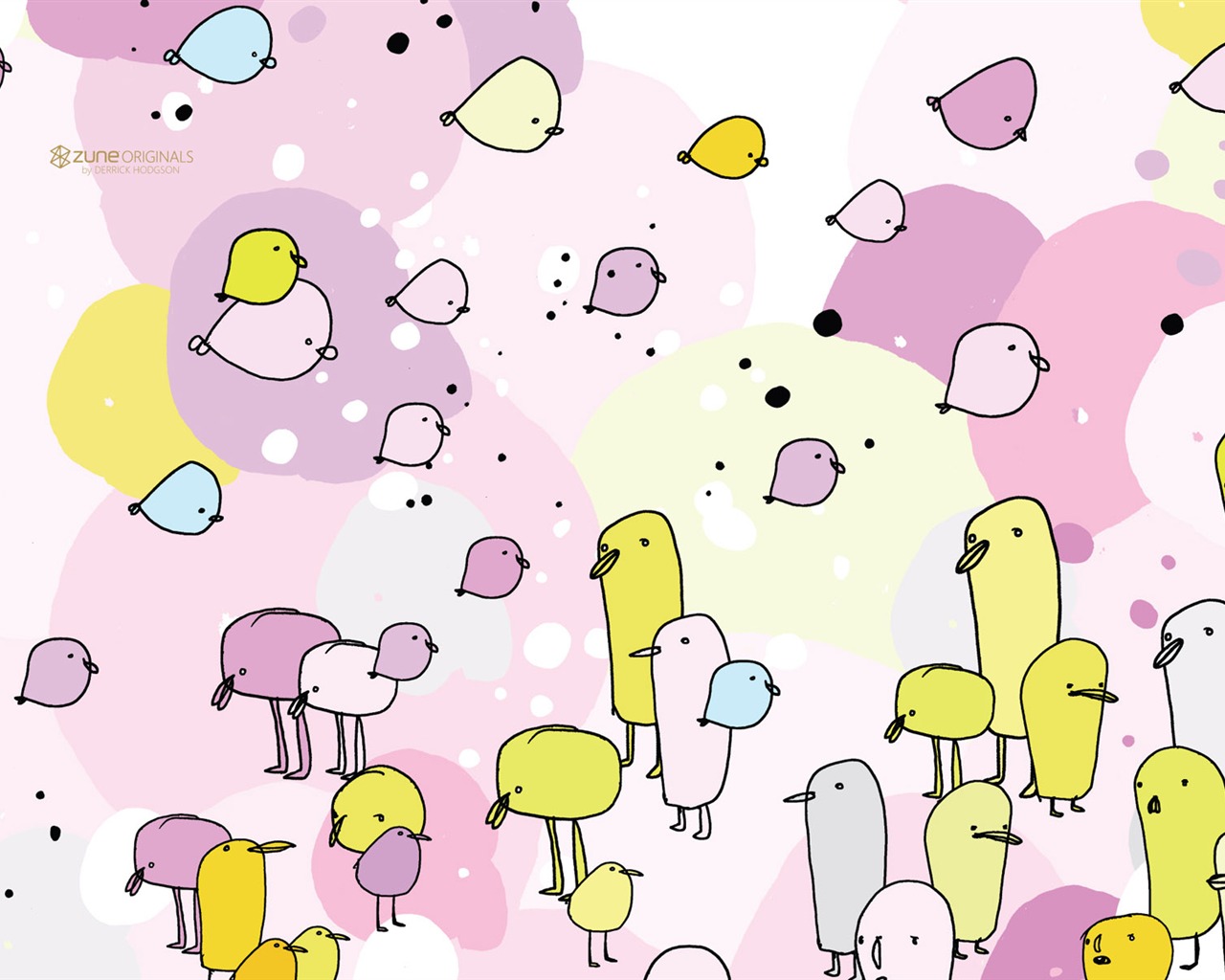 ZUNE 卡通壁紙 #8 - 1280x1024