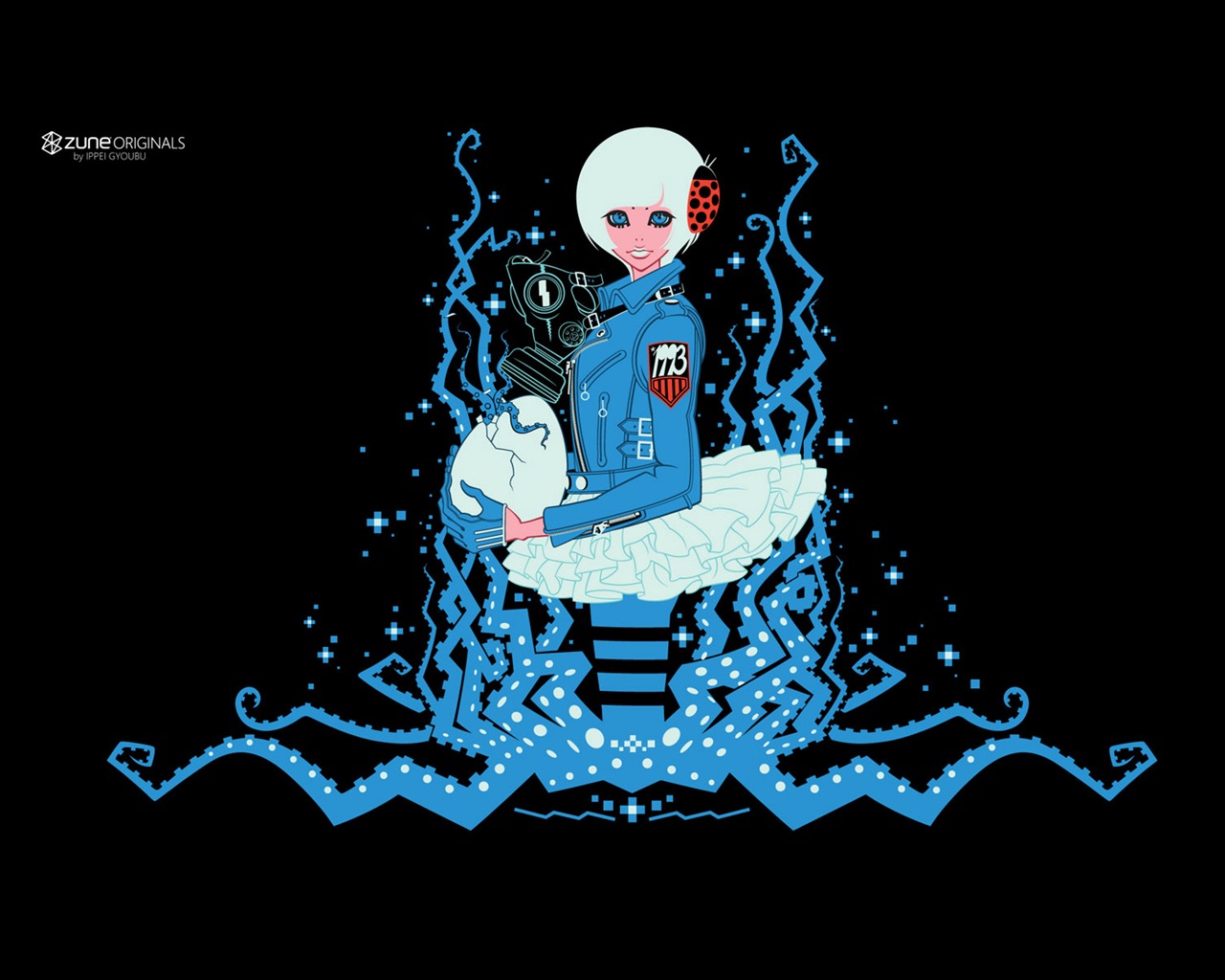 ZUNE Cartoon tapety #10 - 1280x1024