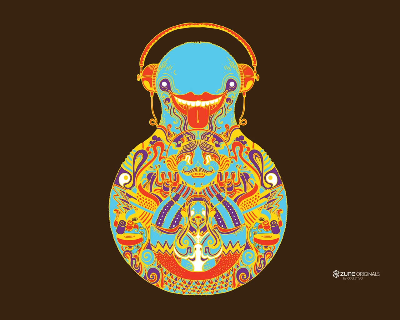 ZUNE Cartoon Wallpapers #14 - 1280x1024