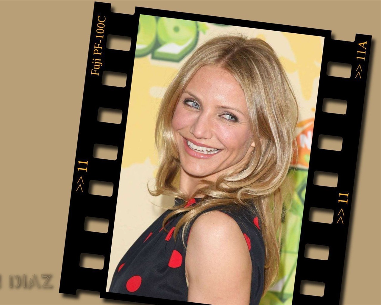 Cameron Diaz krásnou tapetu (2) #3 - 1280x1024