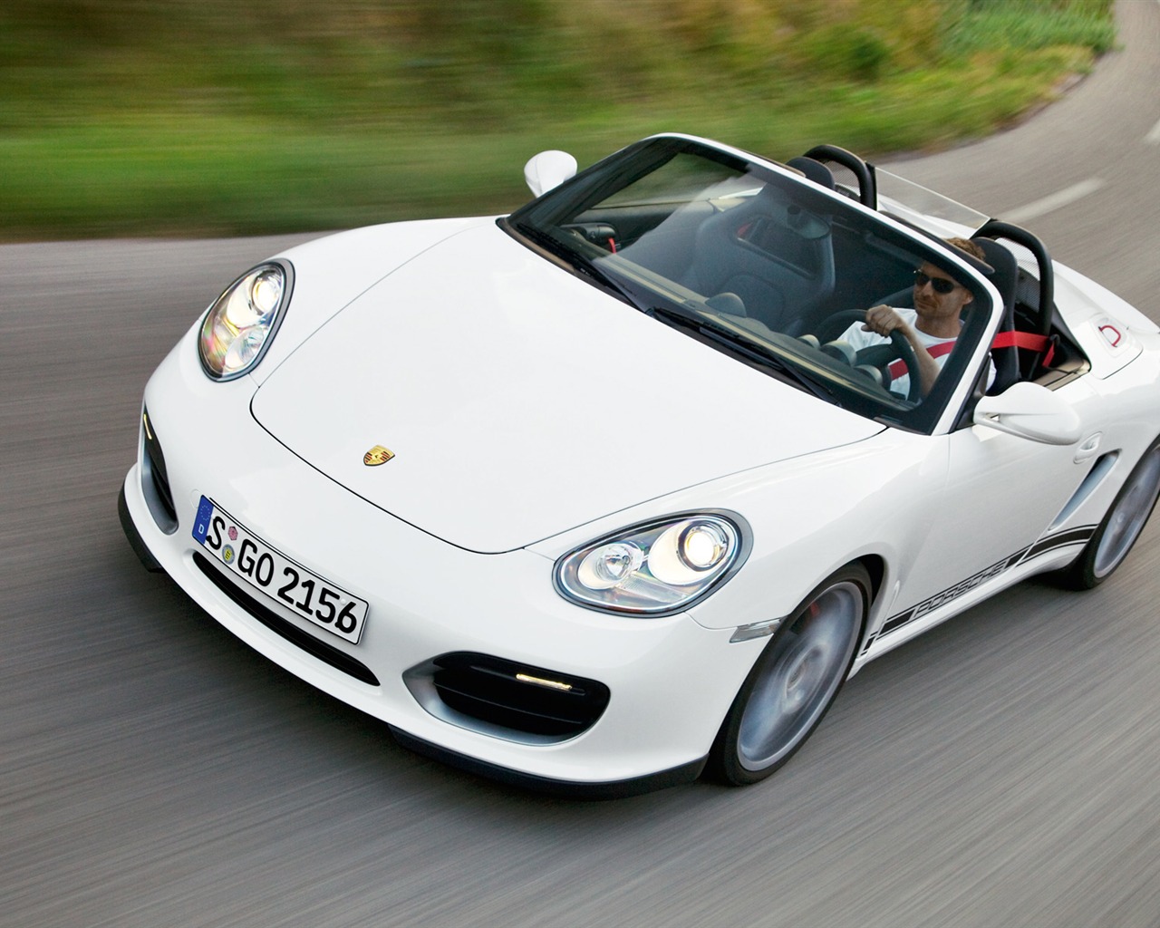 Porsche Boxster Spyder - 2010 HD tapetu #1 - 1280x1024