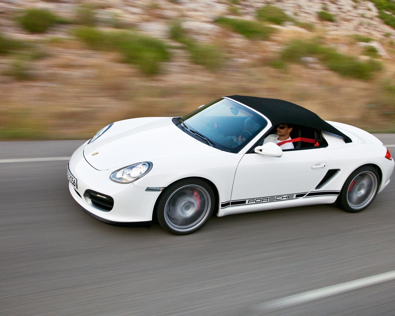 Porsche Boxster Spyder - 2010 HD tapetu #2 - 1280x1024
