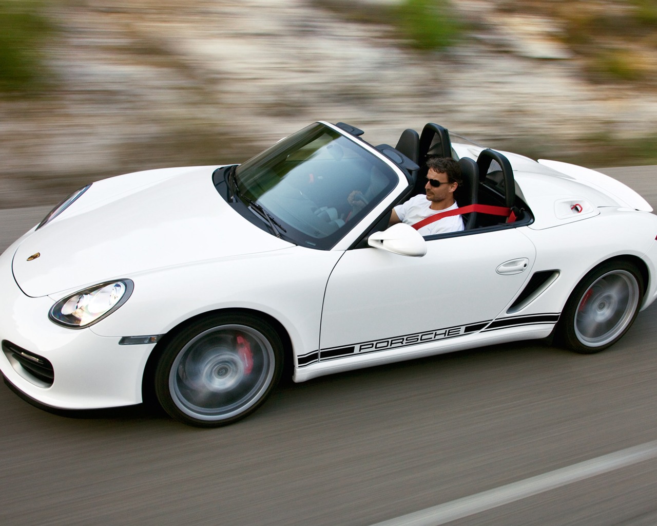 Porsche Boxster Spyder - 2010 HD tapetu #3 - 1280x1024