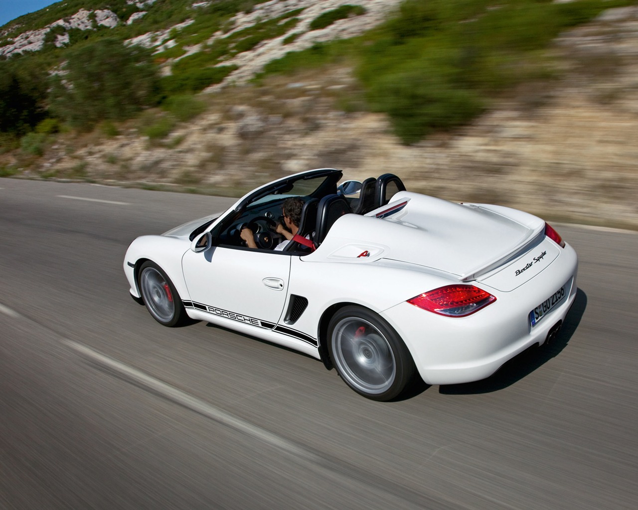 Porsche Boxster Spyder - 2010 HD tapetu #4 - 1280x1024