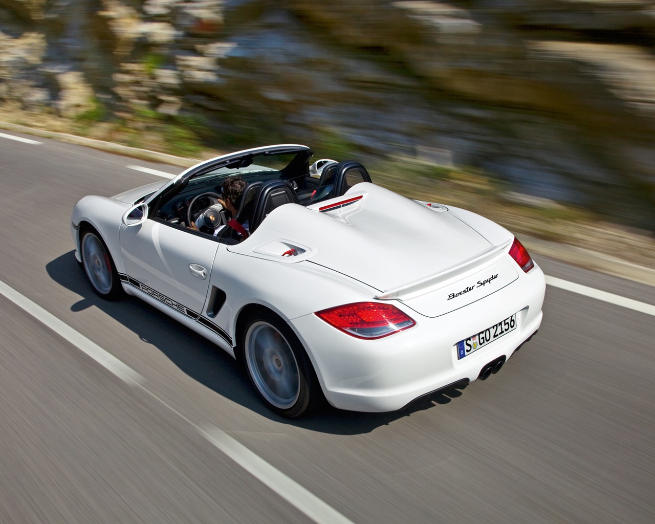 Porsche Boxster Spyder - 2010 HD tapetu #6 - 1280x1024