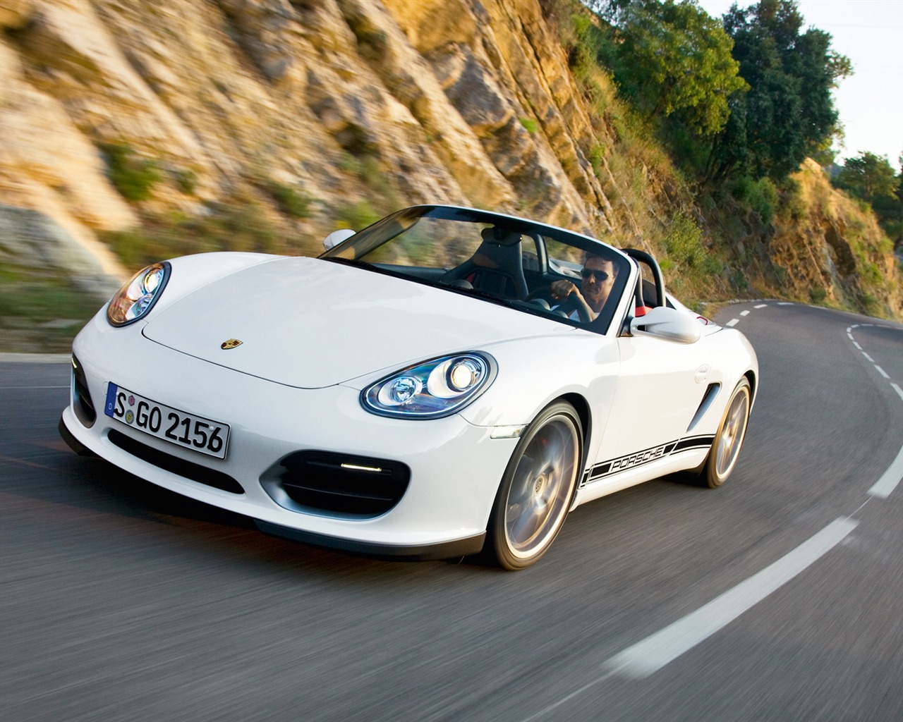 Porsche Boxster Spyder - 2010 HD tapetu #7 - 1280x1024