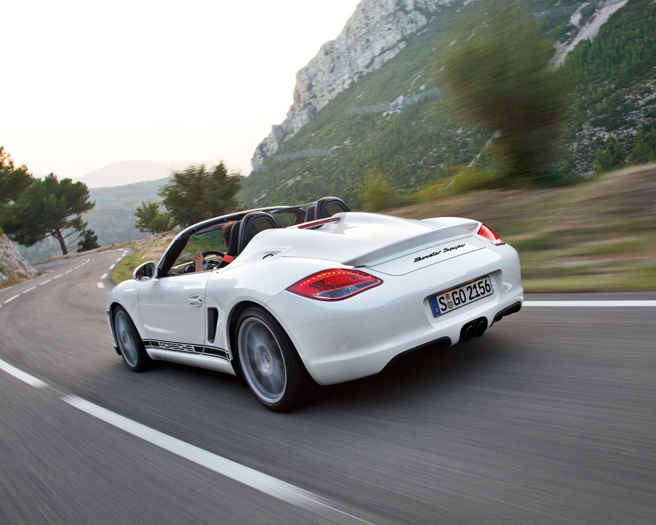 Porsche Boxster Spyder - 2010 HD tapetu #8 - 1280x1024