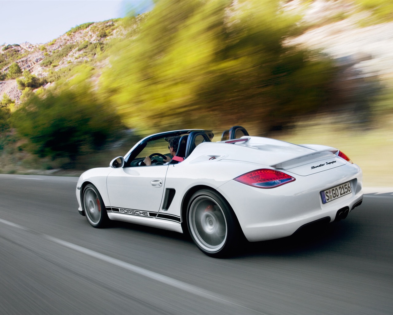 Porsche Boxster Spyder - 2010 HD wallpaper #9 - 1280x1024