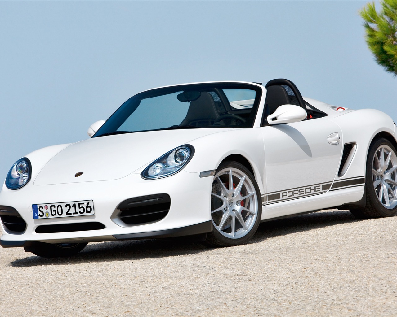Porsche Boxster Spyder - 2010 HD tapetu #16 - 1280x1024