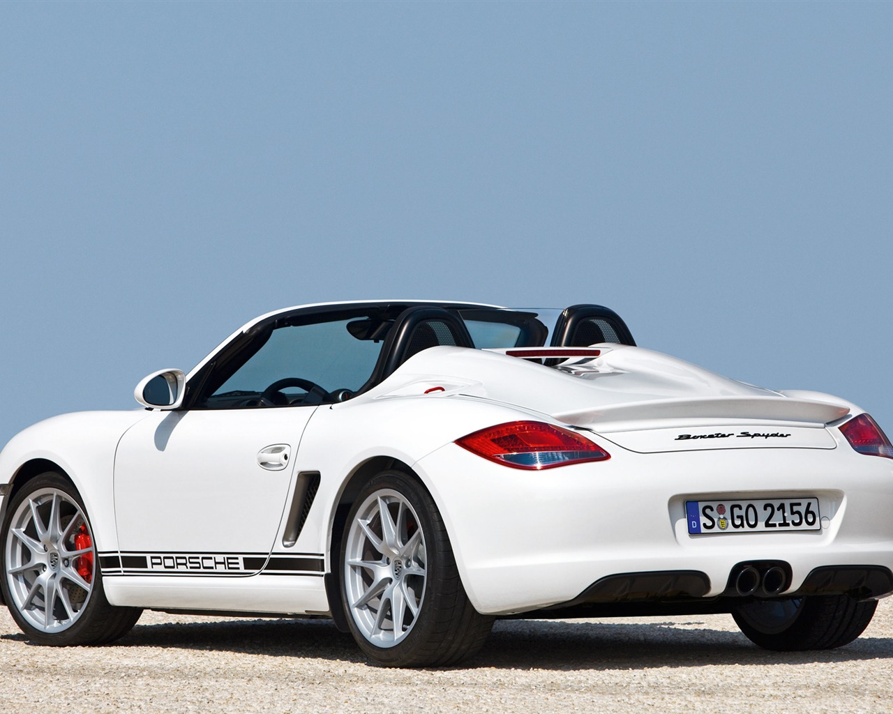Porsche Boxster Spyder - 2010 HD tapetu #17 - 1280x1024