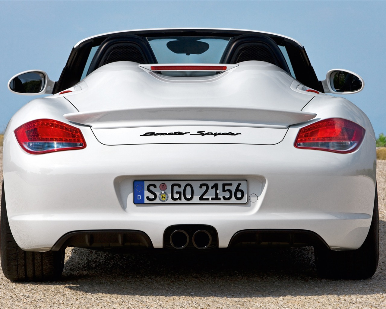 Porsche Boxster Spyder - 2010 HD tapetu #18 - 1280x1024