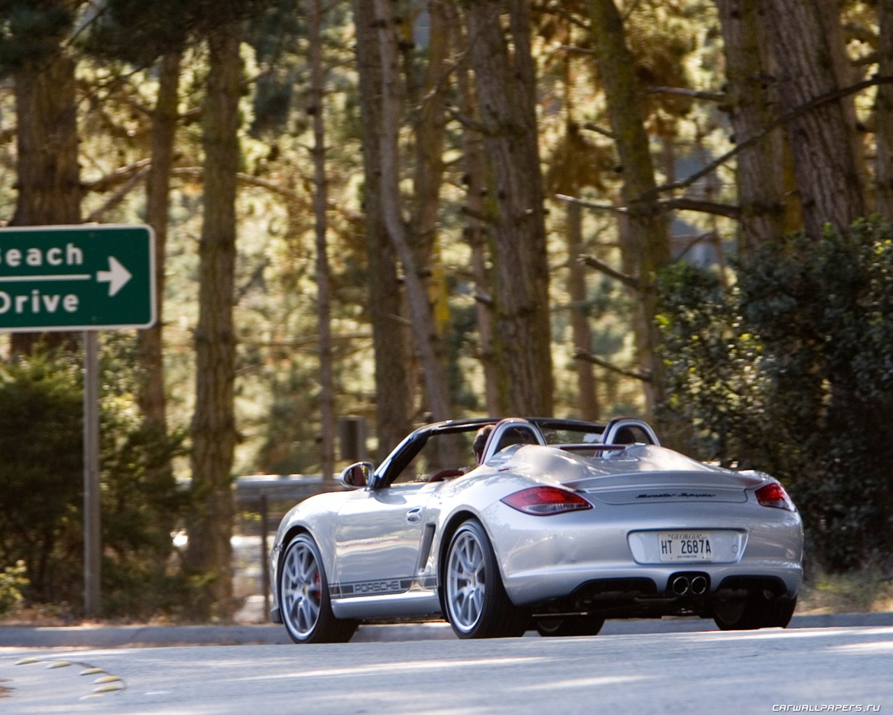 Porsche Boxster Spyder - 2010 保时捷42 - 1280x1024