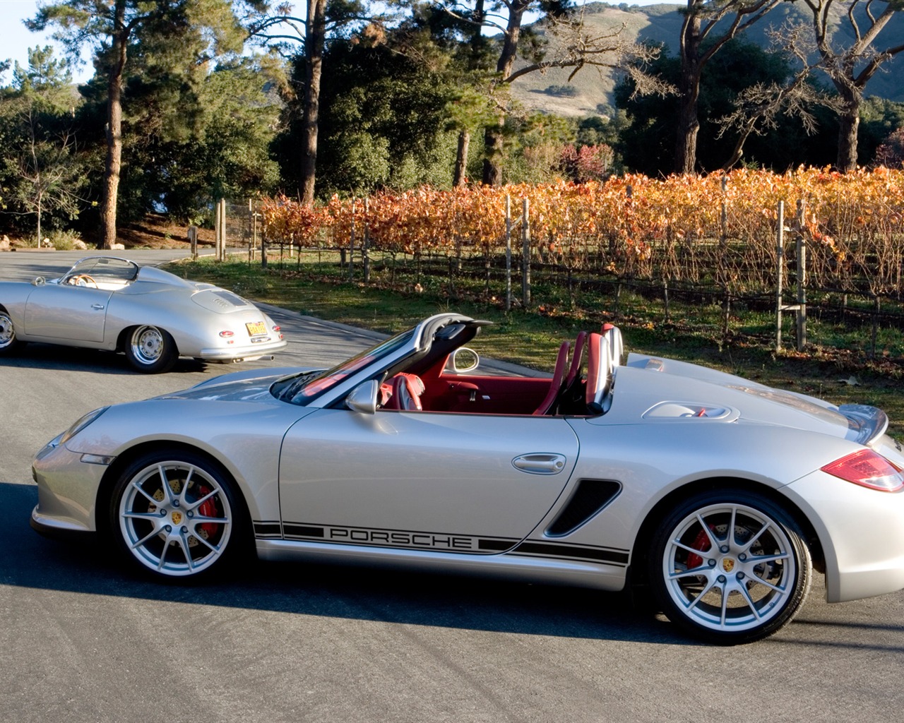 Porsche Boxster Spyder - 2010 保时捷54 - 1280x1024