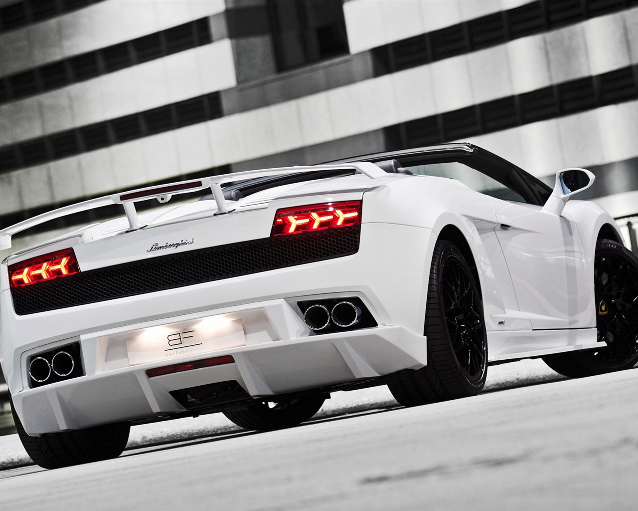 Rendimiento de BF Lamborghini Gallardo Spyder GT600 - 2010 fondos de escritorio de alta definición #6 - 1280x1024
