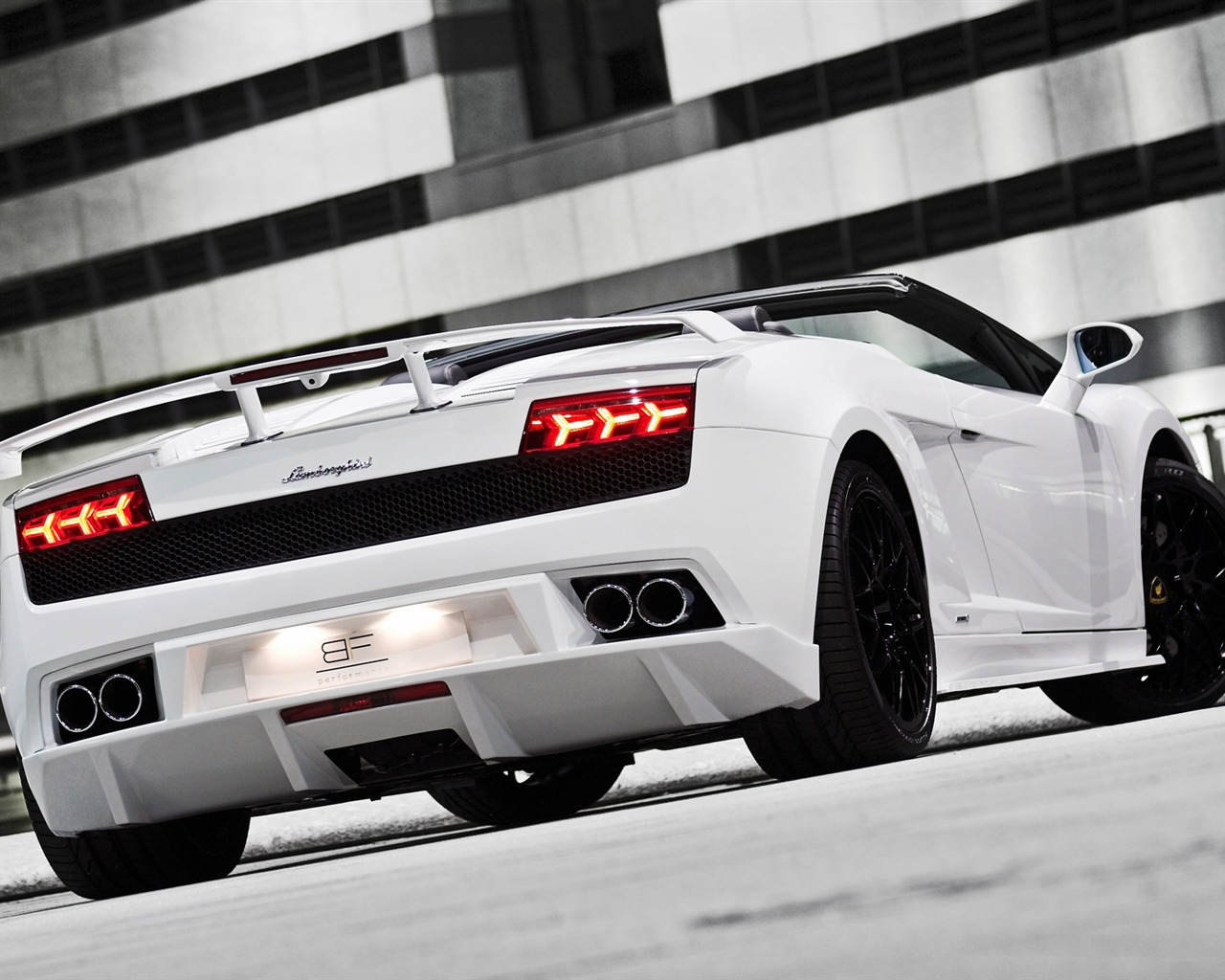 BF performance Lamborghini Gallardo Spyder GT600 - 2010 HD wallpaper #6 - 1280x1024