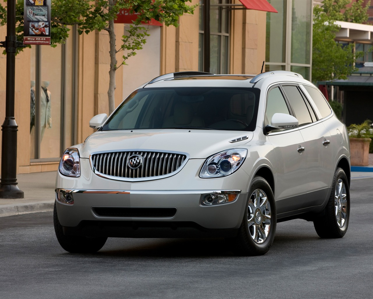 Buick LaCrosse Enkláva CXL 4-válec Lucern - 2011 HD tapetu #7 - 1280x1024