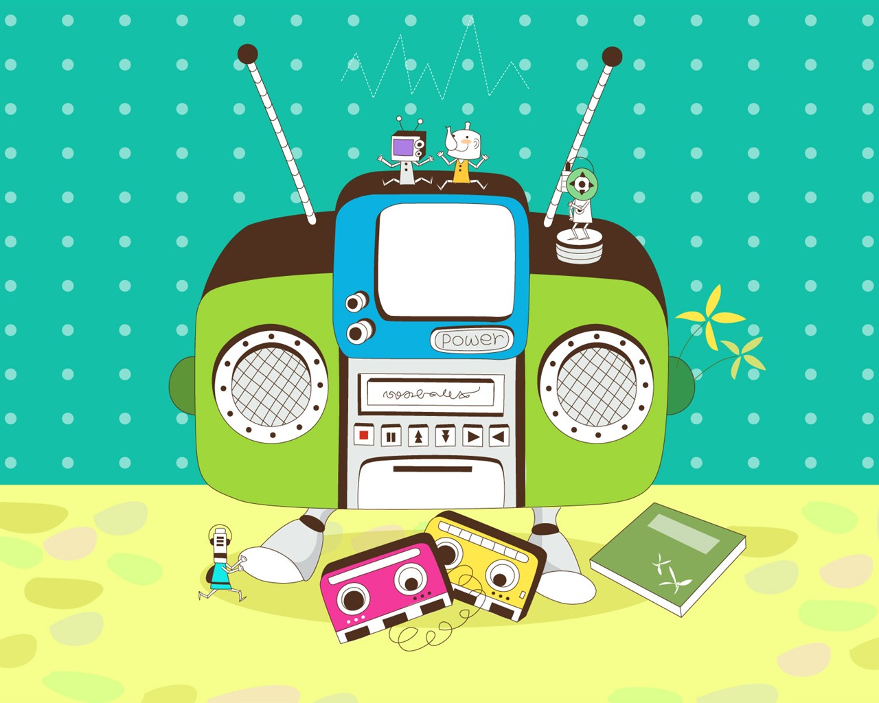 Technologie Vector představit, tapety (2) #4 - 1280x1024