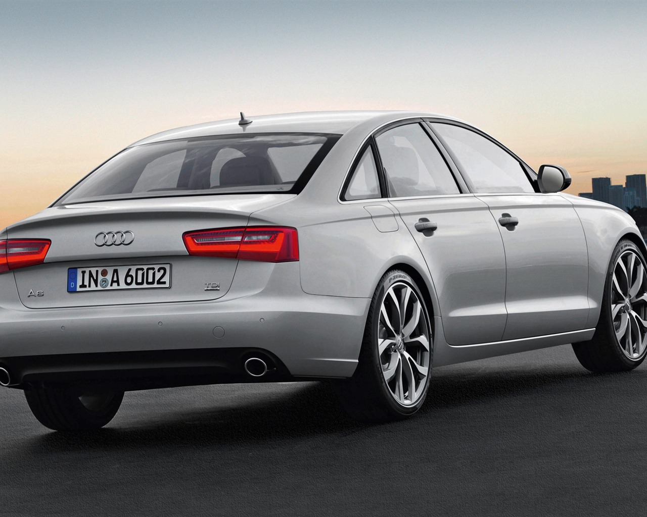 Audi A6 3.0 TDI quattro - 2011 HD wallpaper #6 - 1280x1024