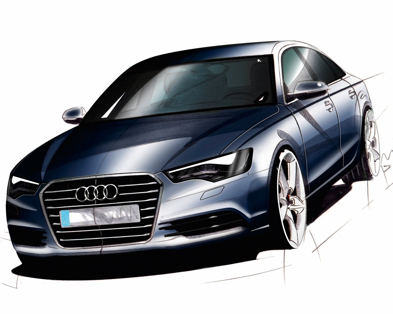Audi A6 3.0 TDI quattro - 2011 HD tapetu #19 - 1280x1024