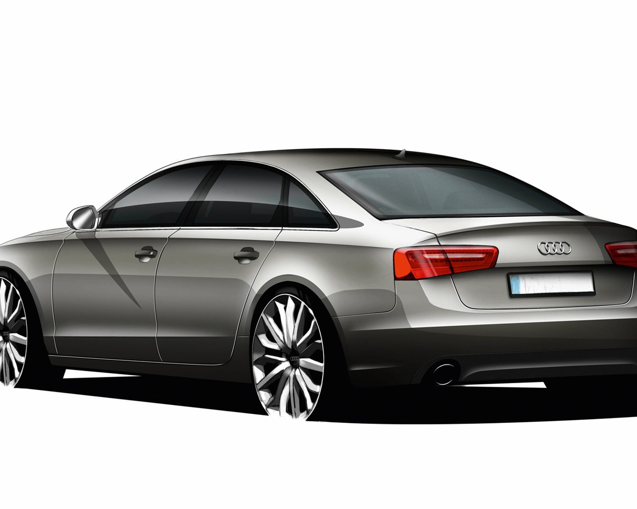 Audi A6 3.0 TDI quattro - 2011 HD tapetu #22 - 1280x1024