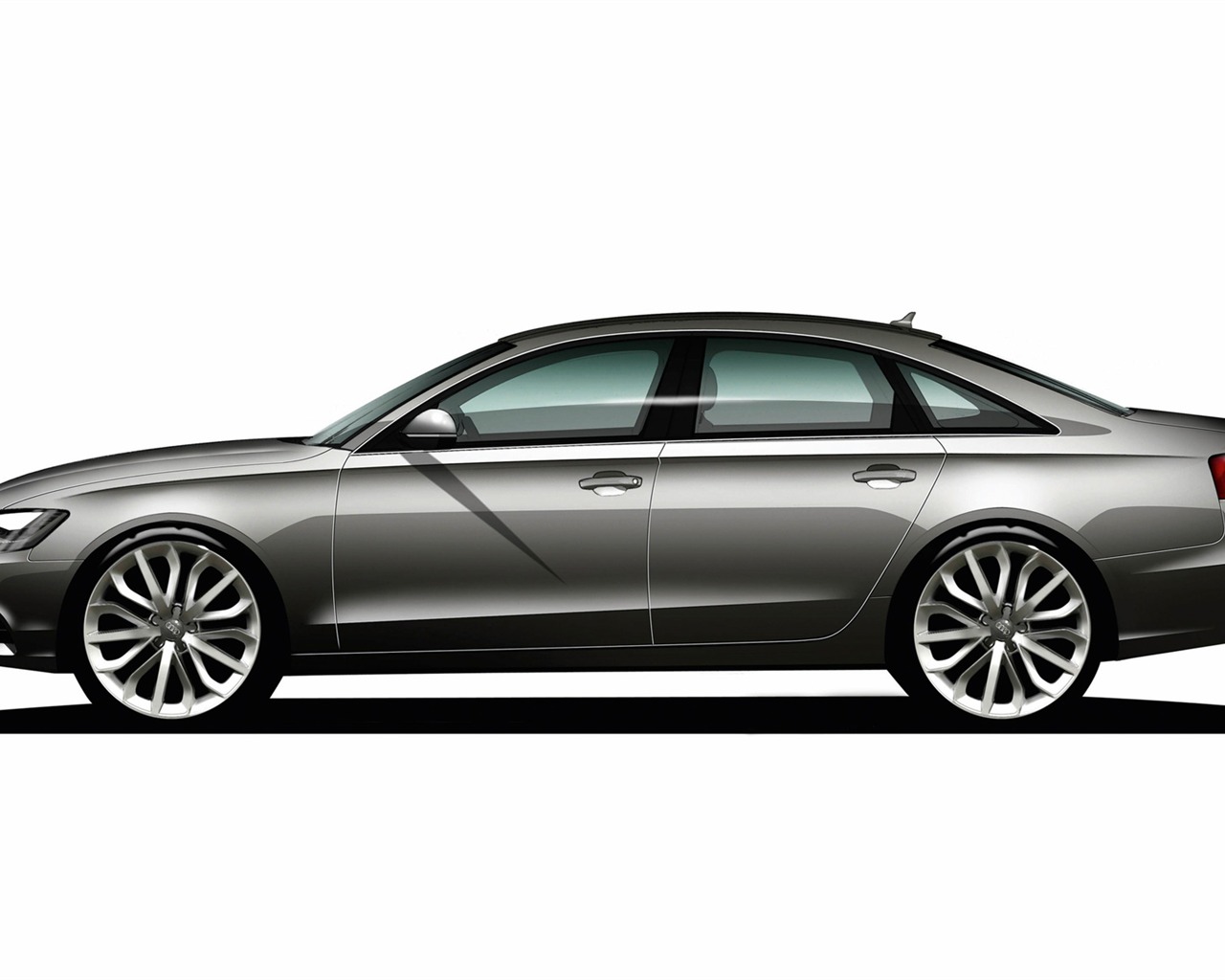 Audi A6 3.0 TDI quattro - 2011 HD tapetu #23 - 1280x1024