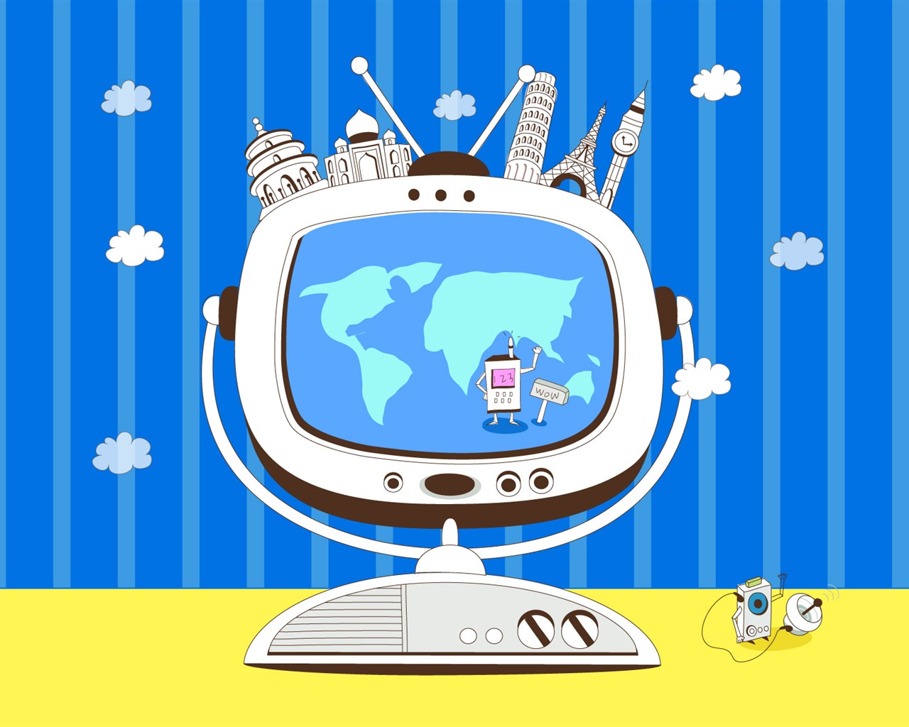 Technologie Vector představit, tapety (4) #1 - 1280x1024