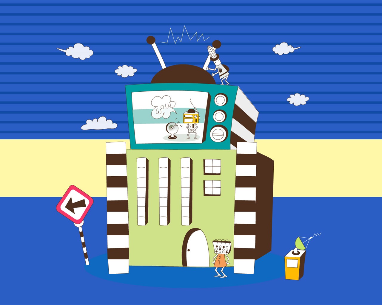 Technologie Vector představit, tapety (4) #5 - 1280x1024