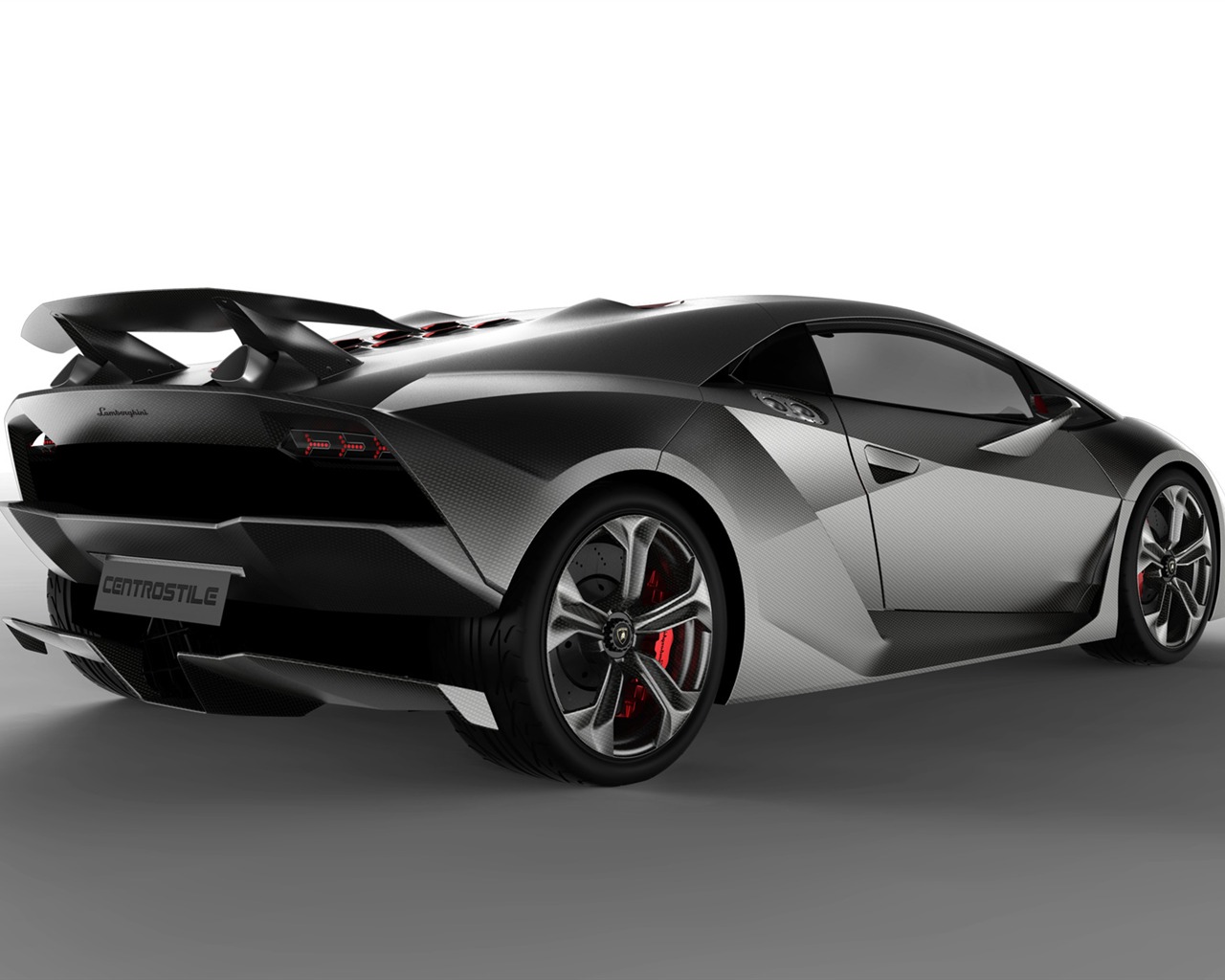Lamborghini Concept Car Sesto Elemento - 2010 fonds d'écran HD #2 - 1280x1024