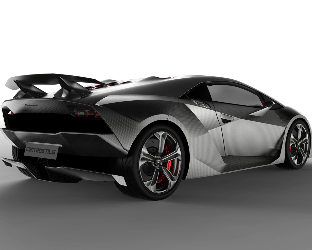 Lamborghini Concept Car Sesto Elemento - 2010 HD tapetu #2 - 1280x1024