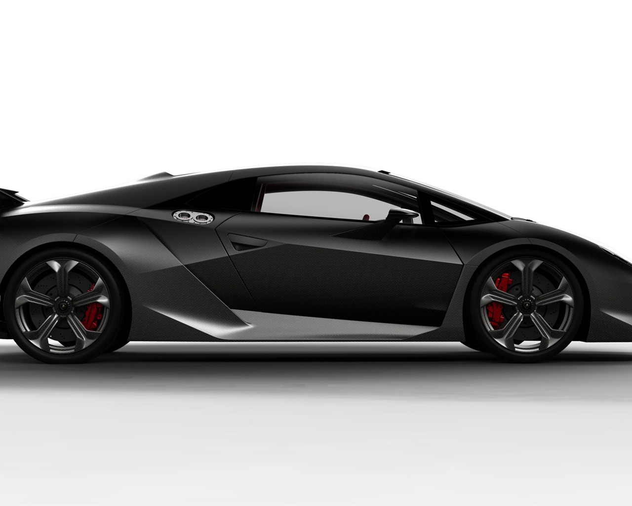 Lamborghini Concept Car Sesto Elemento - 2010 fonds d'écran HD #3 - 1280x1024