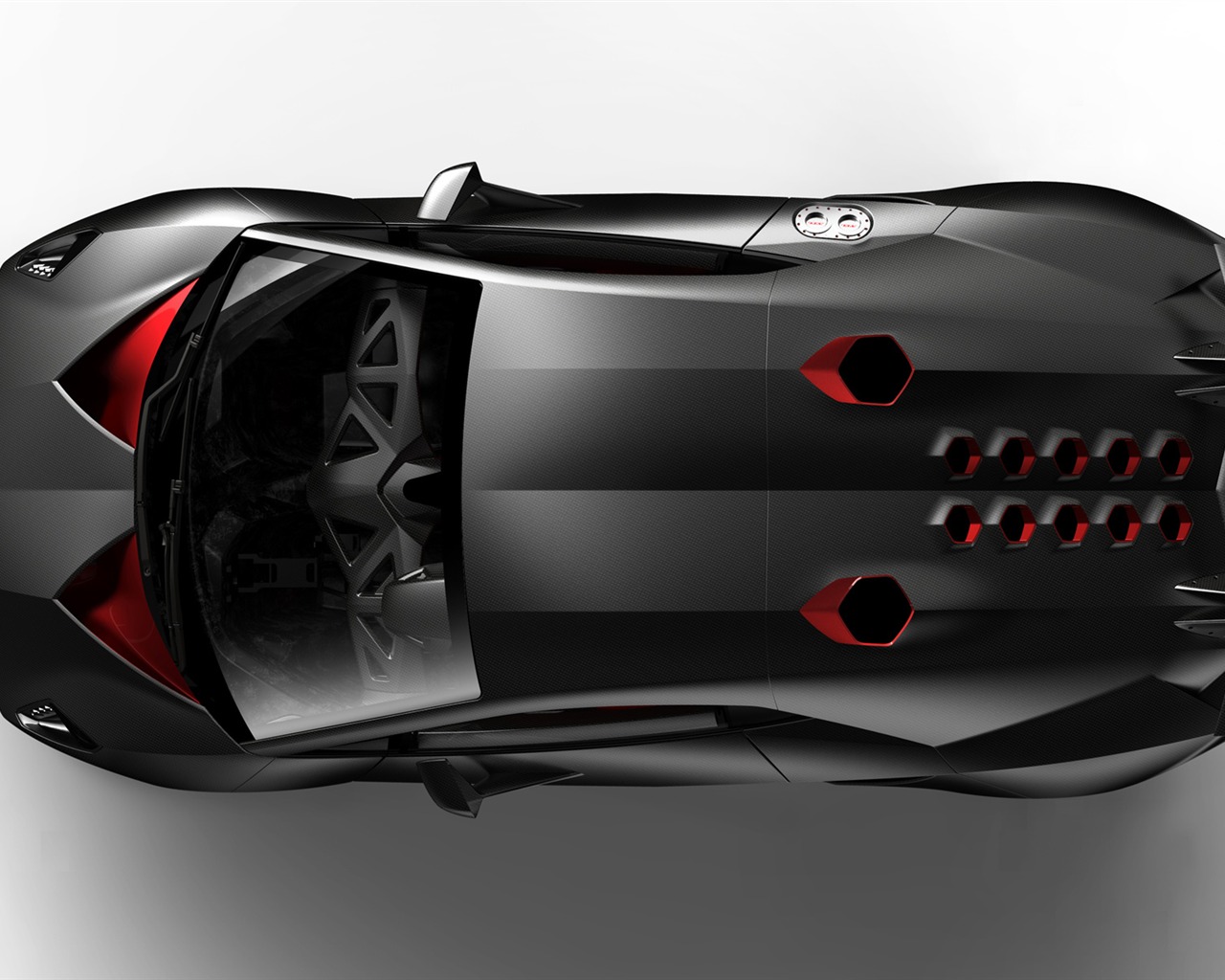Concept Car Lamborghini Sesto Elemento - 2010 HD wallpaper #4 - 1280x1024
