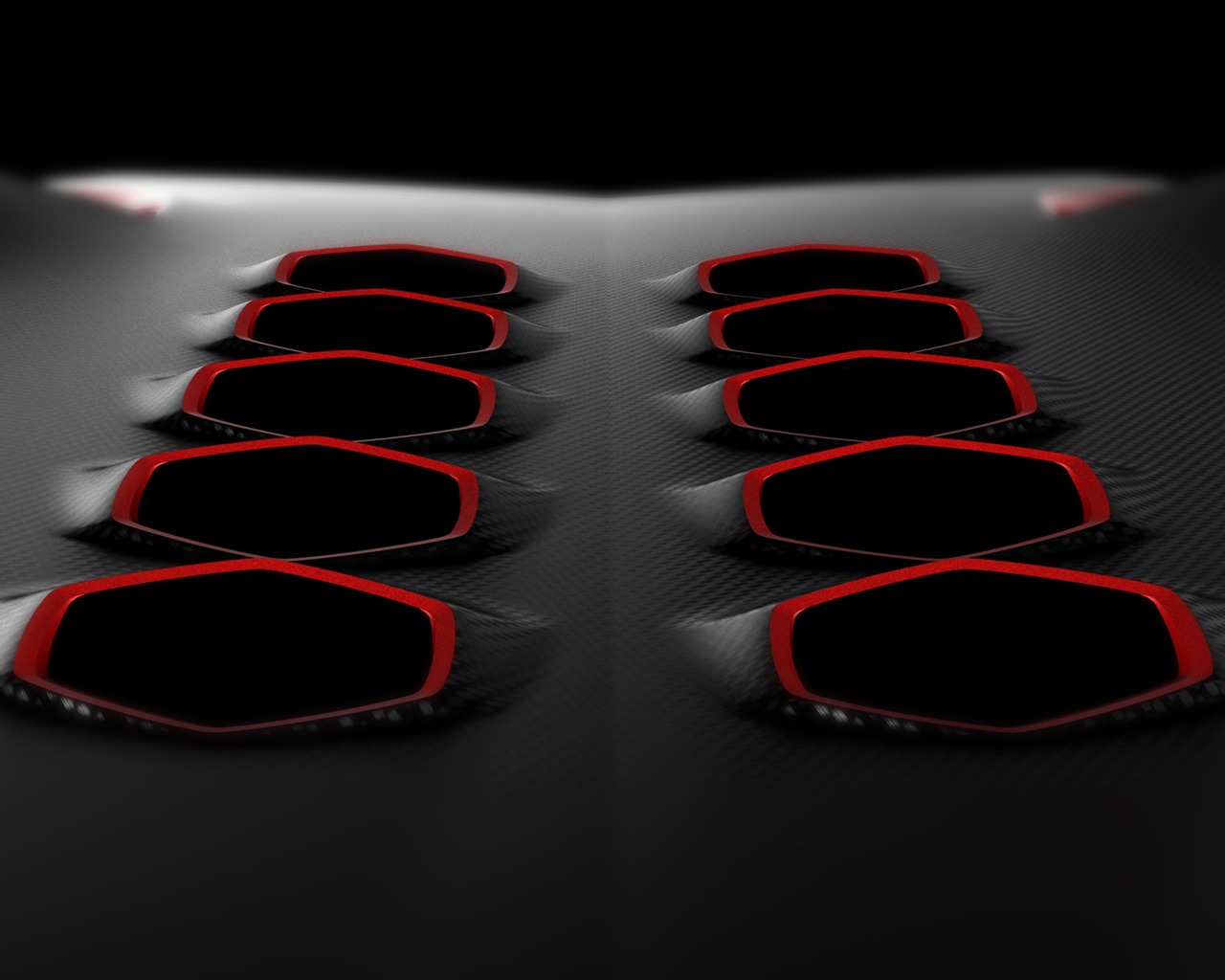 Concept Car Lamborghini Sesto Elemento - 2010 蘭博基尼 #8 - 1280x1024