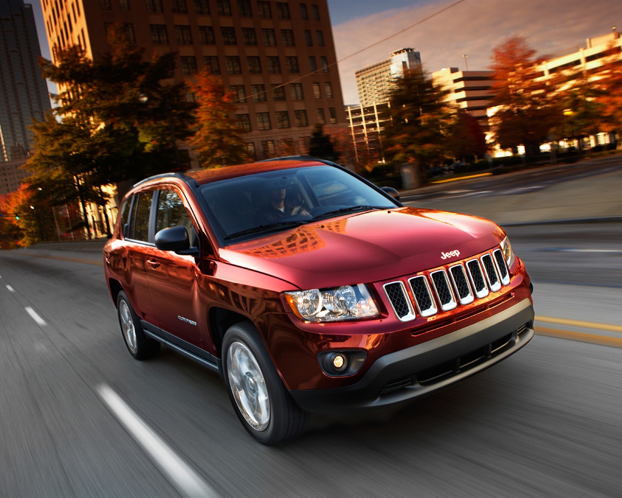 Jeep Compass - 2011 HD wallpaper #1 - 1280x1024