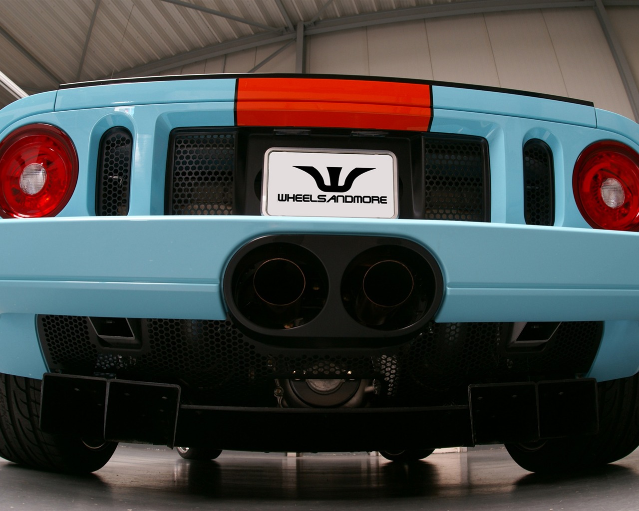 Wheelsandmore Ford GT 福特 #9 - 1280x1024