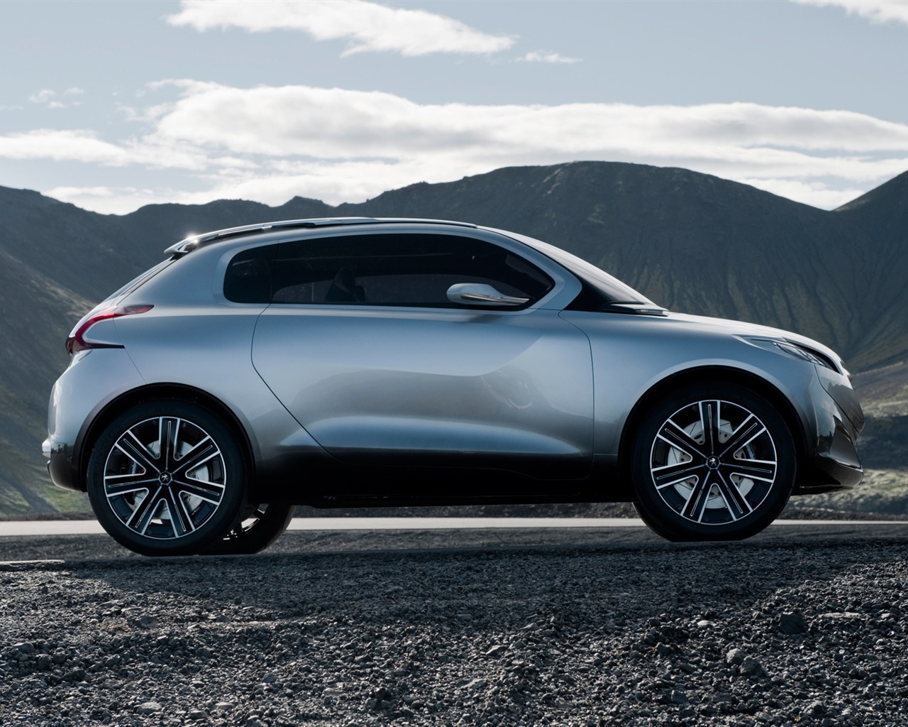 Concept Car Peugeot HR1 - 2010 標誌 #7 - 1280x1024