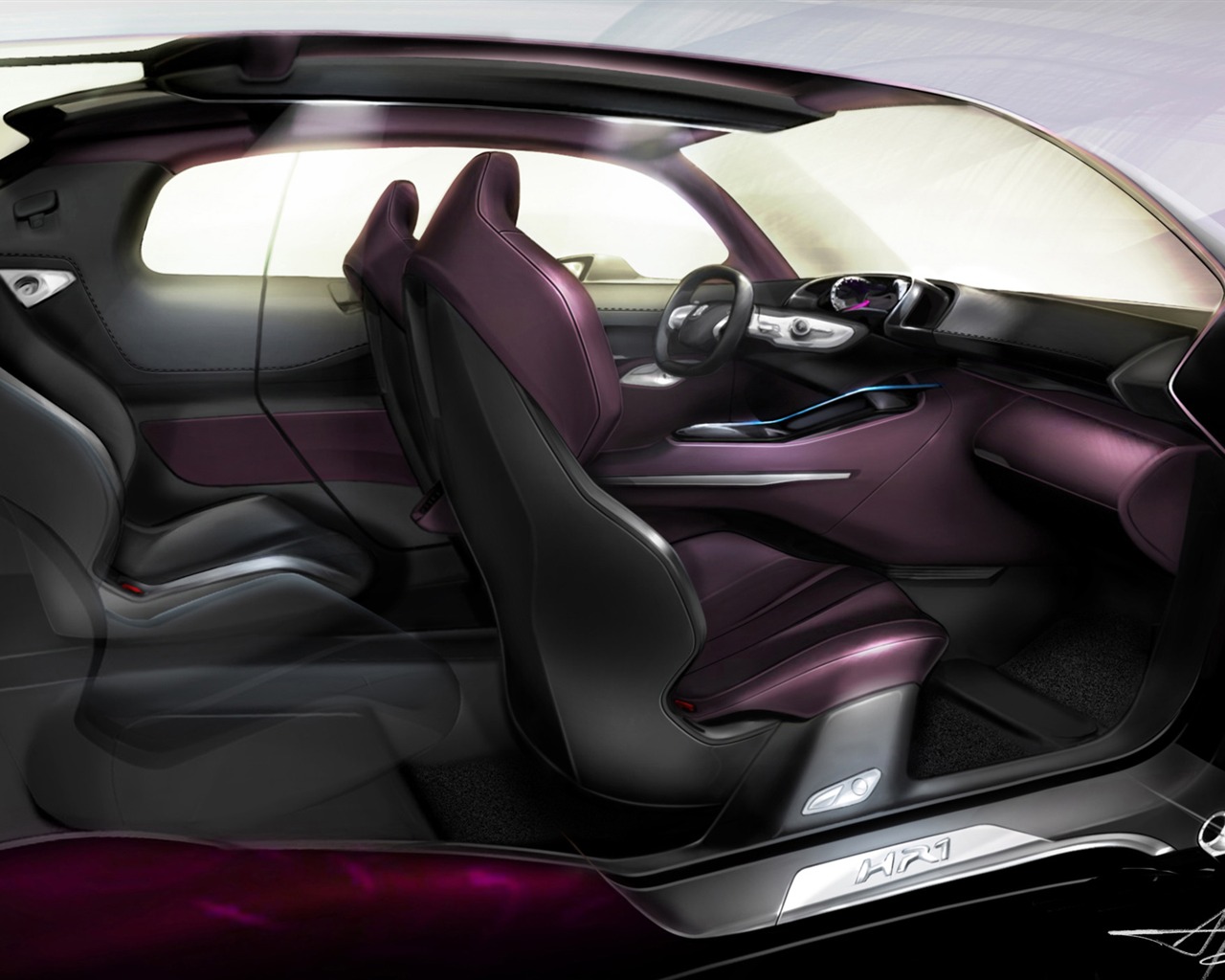 Concept Car Peugeot HR1 - 2010 HD tapetu #37 - 1280x1024