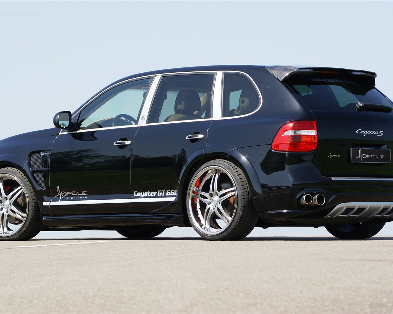 Hofele Ceyster GT 660 Porsche Cayenne Type 957 HD wallpaper #5 - 1280x1024