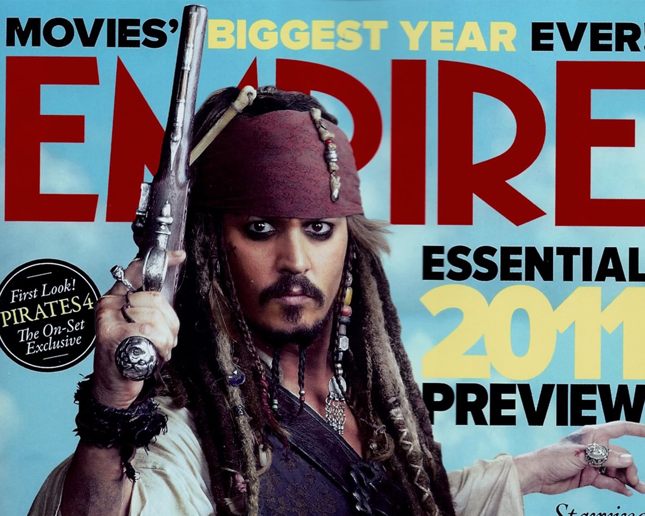 Pirates of the Caribbean: On Stranger Tides 加勒比海盜4 壁紙專輯 #4 - 1280x1024